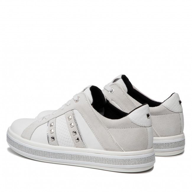 Sneakers GEOX - D Leelu' C D16FFC 08522 C1352 White/Off White