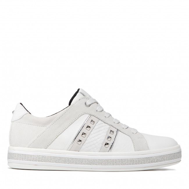 Sneakers GEOX - D Leelu' C D16FFC 08522 C1352 White/Off White