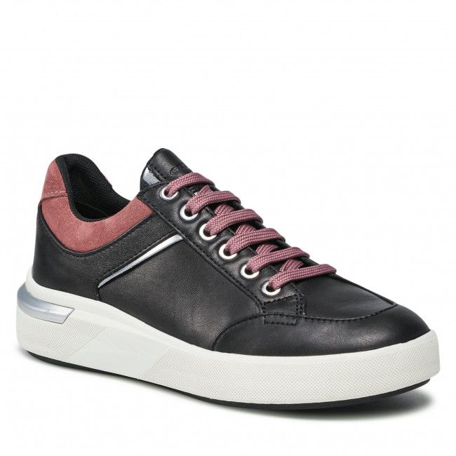 Sneakers GEOX - D Dalyla A D16QFA 08522 C9289 Black/Old Rose