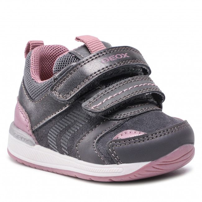 Sneakers Geox - B Rishon G. A B150LA 022MA C0952 Dk Grey/Pink