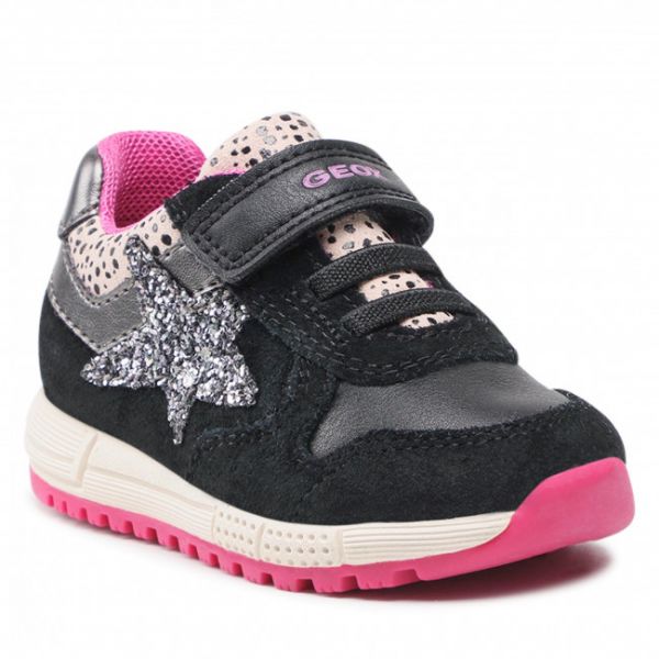 Sneakers Geox - B Alben G. A B153ZA 022BC C0922 M Black/Fuchsia Sneakers Geox - B Alben G. A B153ZA 022BC C0922 M Black/Fuchsia