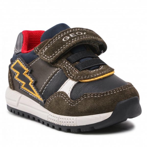 Sneakers Geox - B Alben B. B B163CB 08522 C0520 M Black/Dk Green Sneakers Geox - B Alben B. B B163CB 08522 C0520 M Black/Dk Green