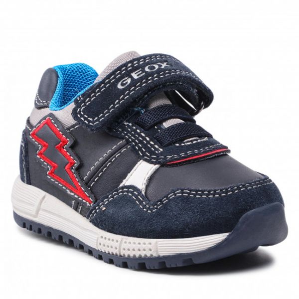 Sneakers GEOX - B Alben B. B B163CB 08522 C4075 M Dk Navy/Red Sneakers GEOX - B Alben B. B B163CB 08522 C4075 M Dk Navy/Red