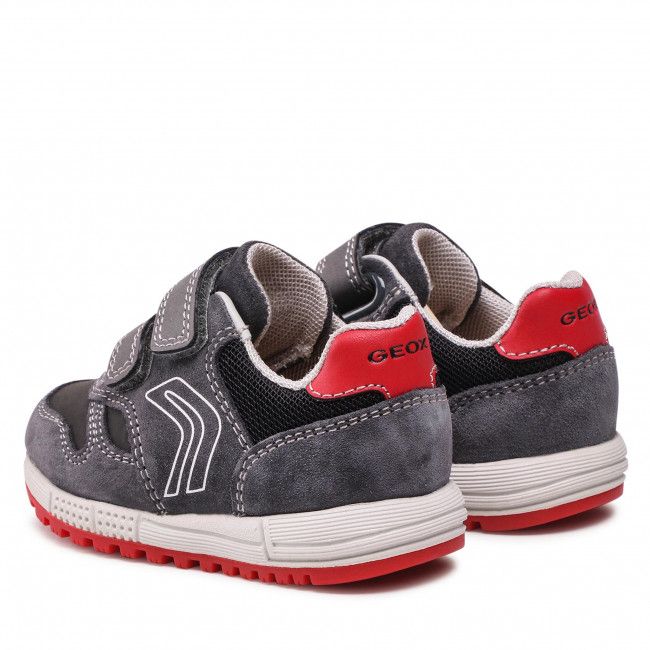 Sneakers Geox - B Alben B. D B163CD 022ME C0047 M Dk Grey/Red