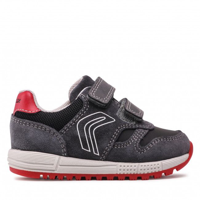 Sneakers Geox - B Alben B. D B163CD 022ME C0047 M Dk Grey/Red