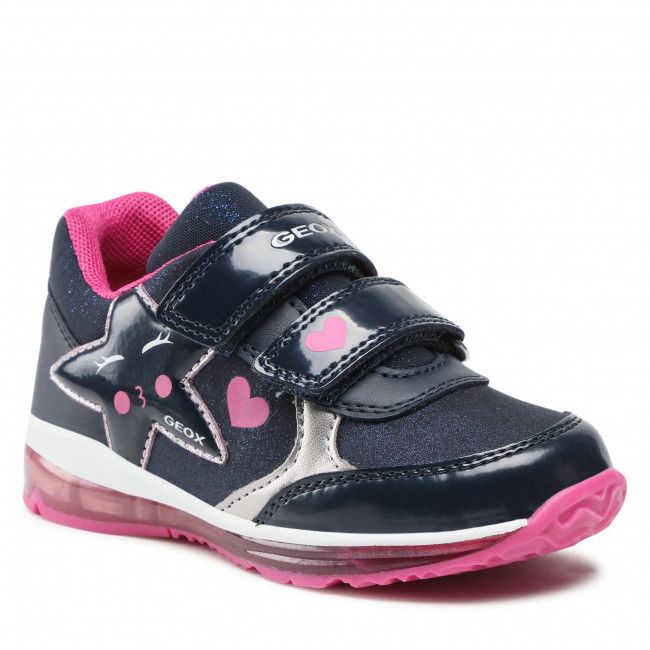 Sneakers GEOX - B Todo G. A B1685A 002CZ C4268 Navy/Fuchsia