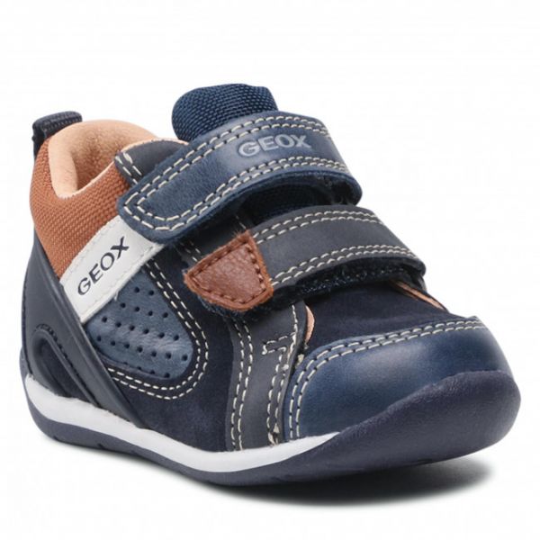 Sneakers Geox - B Eacg B. B B160BB 0CL22 C4220 Navy/Lt Brown