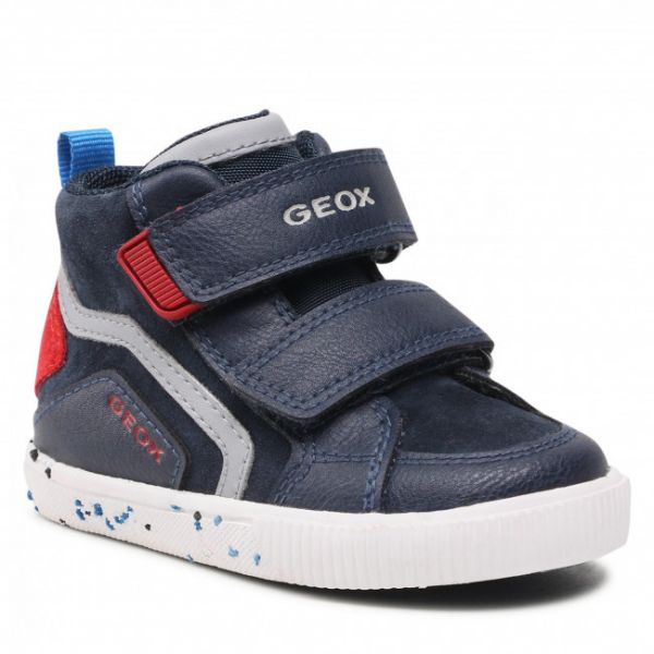 Sneakers Geox - B Kilwi Boy C B04A7C 022ME C0735 M Navy/Red