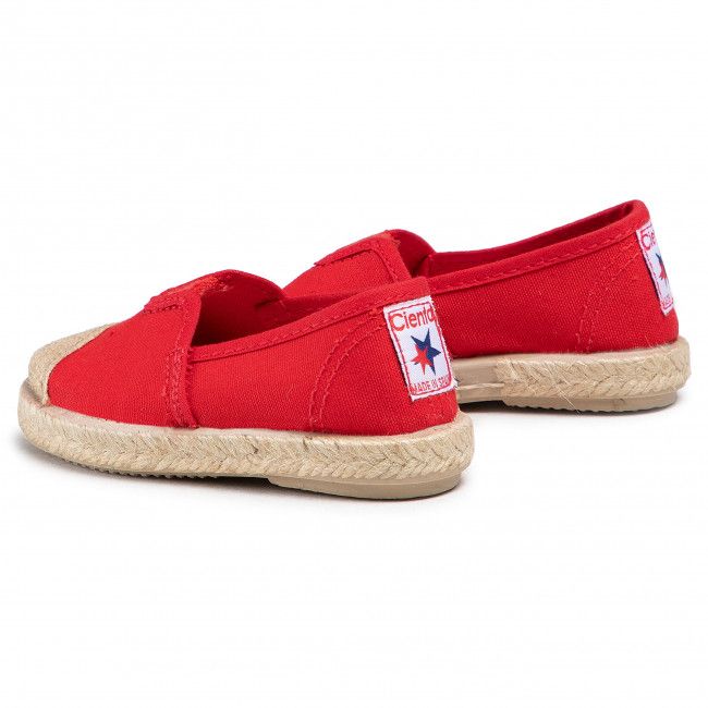 Espadrillas CIENTA - 44000 Rojo 02