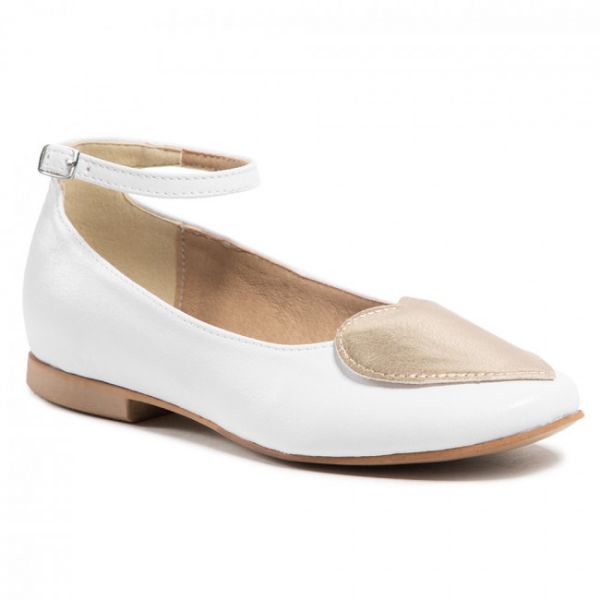 Scarpe basse ZARRO - DZ2/S Biały/Złoty Scarpe basse ZARRO - DZ2/S Biały/Złoty