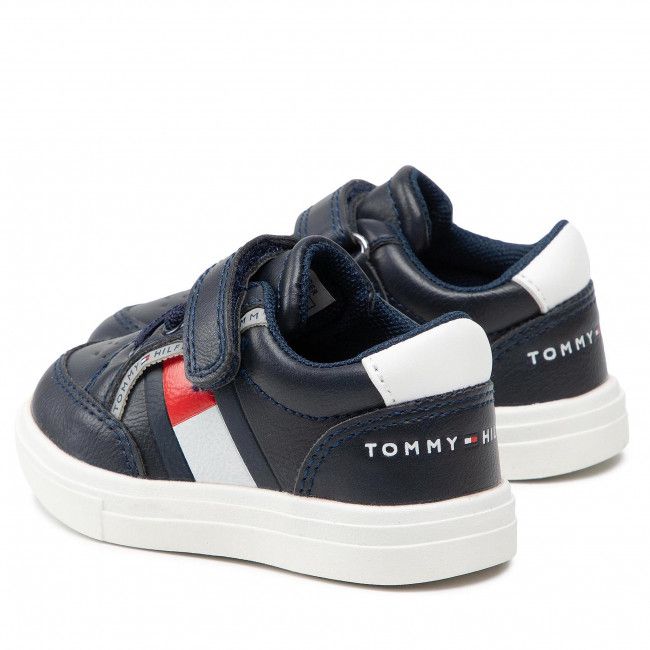 Sneakers TOMMY HILFIGER - Low Cut Lace T1B4-32038-0754Y004 Blue/White/Red Y004