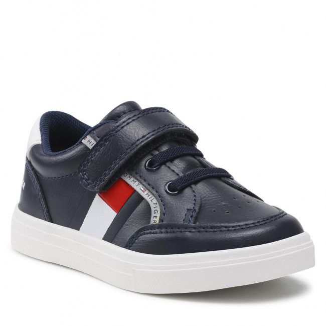 Sneakers Tommy Hilfiger - Low Cut Lace T1B4-32038-0754Y S Blue/White/Red 004