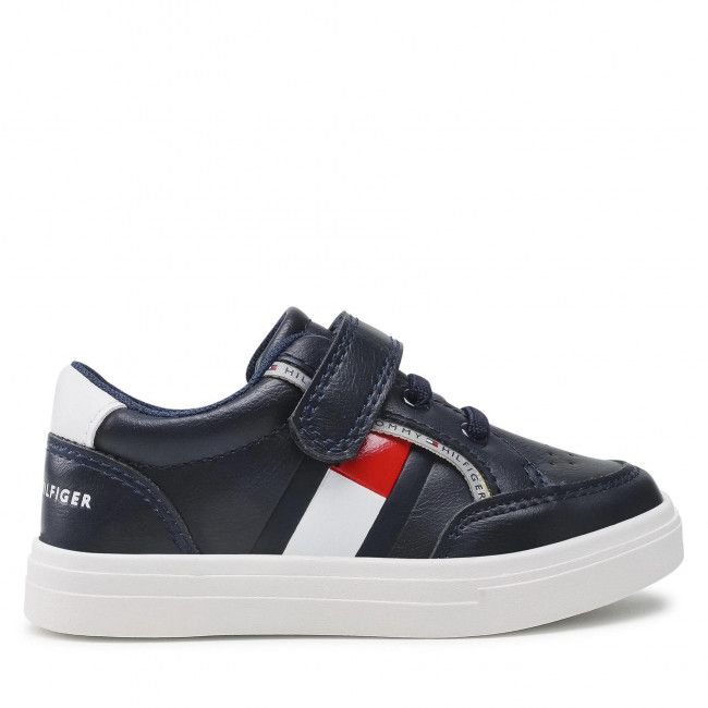 Sneakers Tommy Hilfiger - Low Cut Lace T1B4-32038-0754Y S Blue/White/Red 004