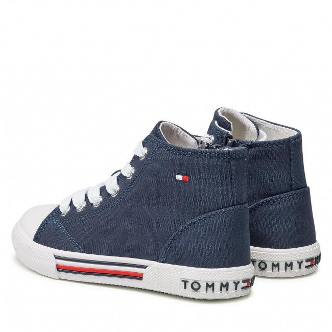 Scarpe da ginnastica Tommy Hilfiger - High Top Lace-Up T3X4-32060-0890 M Blue 800