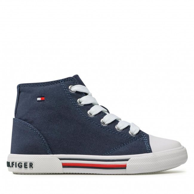 Scarpe da ginnastica Tommy Hilfiger - High Top Lace-Up T3X4-32060-0890 M Blue 800