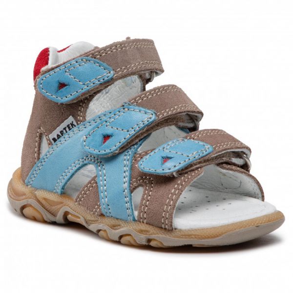Sandali Bartek - 11708-002 Beżowo/Niebieski Sandali Bartek - 11708-002 Beżowo/Niebieski