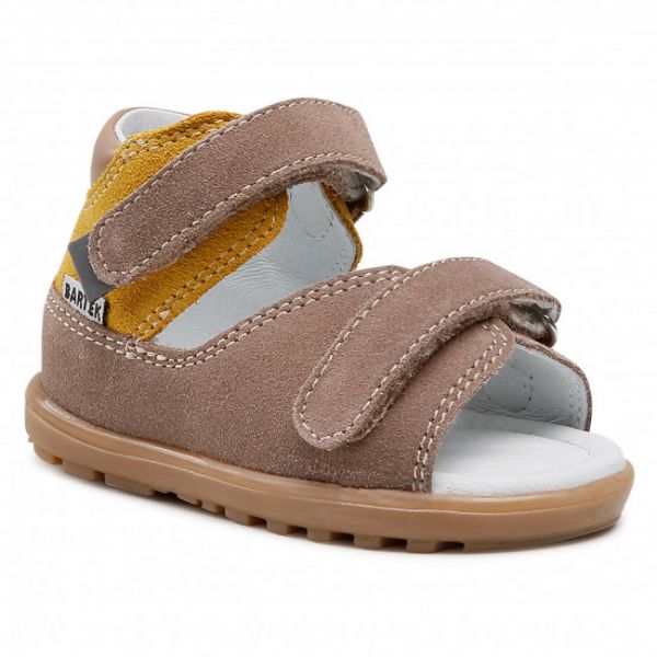 Sandali BARTEK - 71266-0001 Naturalny/Żółty Sandali BARTEK - 71266-0001 Naturalny/Żółty