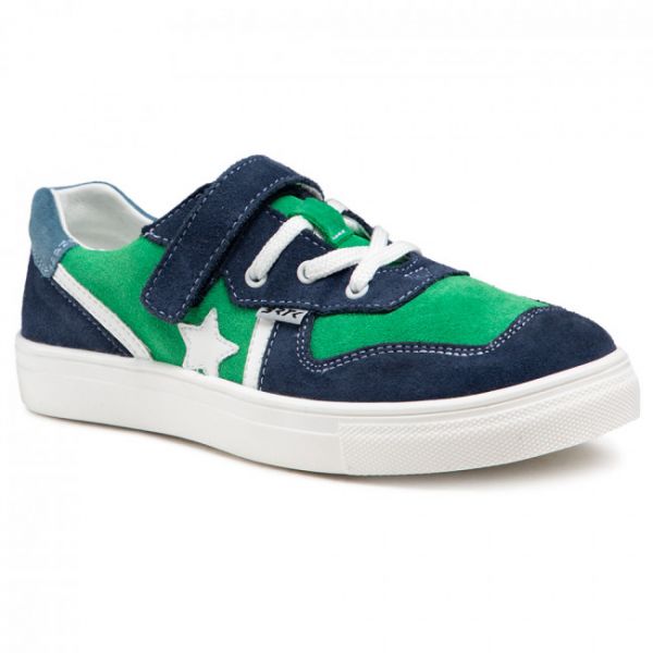Sneakers Bartek - 18312003 Zielony/Niebieski Sneakers Bartek - 18312003 Zielony/Niebieski
