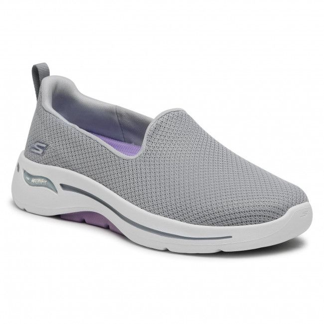 Scarpe basse SKECHERS - Go Walk Arch Fit 124401/GYLV Grey/Lavender