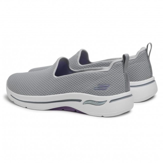 Scarpe basse SKECHERS - Go Walk Arch Fit 124401/GYLV Grey/Lavender