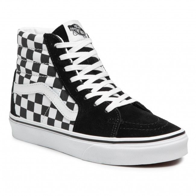 Sneakers VANS - Sk8-Hi VN0A32QGHRK1 (Checkerboard) Blk/Tr Wht