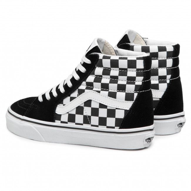 Sneakers VANS - Sk8-Hi VN0A32QGHRK1 (Checkerboard) Blk/Tr Wht