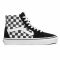 Sneakers VANS - Sk8-Hi VN0A32QGHRK1 (Checkerboard) Blk/Tr Wht