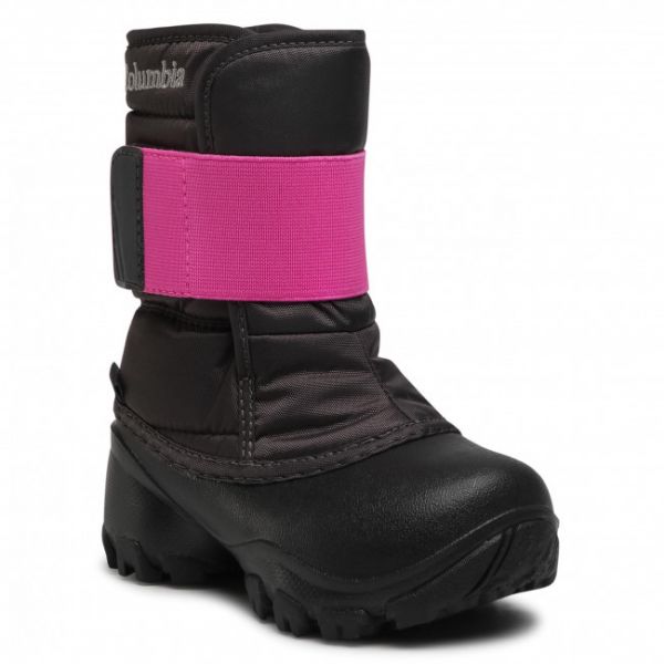 Stivali da neve Columbia - Childrens Rope Tow Kruser 2 BC1203 Dark Grey/Pink Ice 090 Stivali da neve Columbia - Childrens Rope Tow Kruser 2 BC1203 Dark Grey/Pink Ice 090