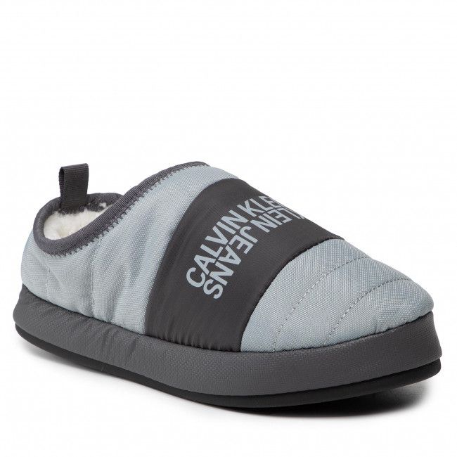 Pantofole Calvin Klein Jeans - Home Shoe Slipper W Warm Linning YM0YM00242 Marble Grey PS8