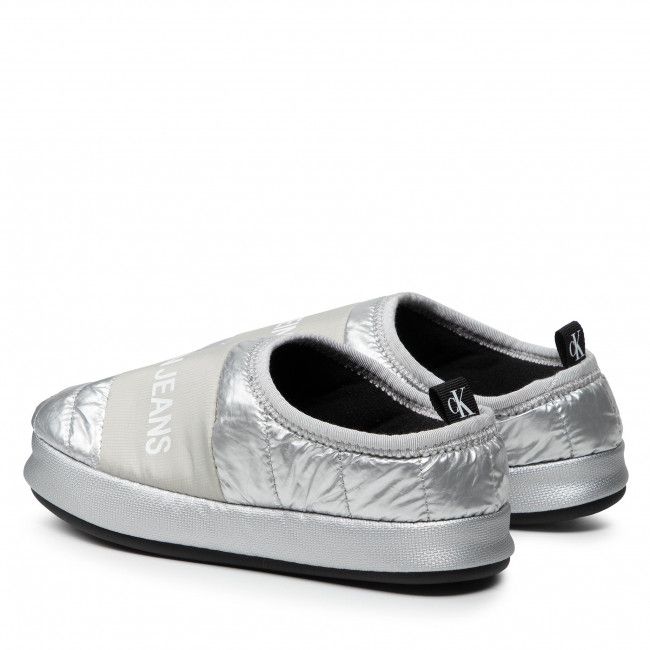 Pantofole CALVIN KLEIN JEANS - Home Shoe Slipper YW0YW00479 Silver 0IN