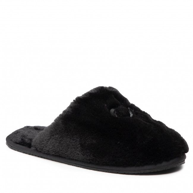 Pantofole CALVIN KLEIN - Slipper Mule Fur HW0HW00636 Ck Black BAX
