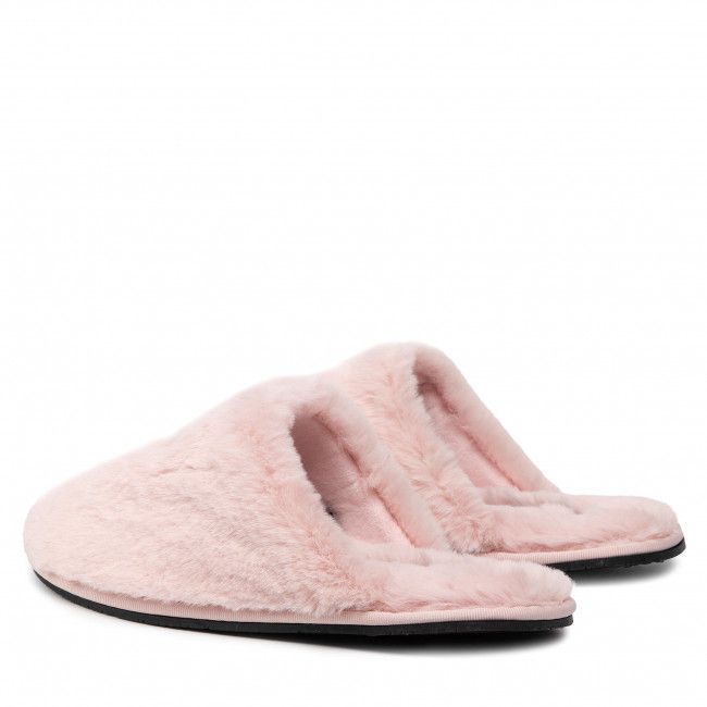 Pantofole CALVIN KLEIN - Slipper Mule Fur HW0HW00636 Desert Rose TBP