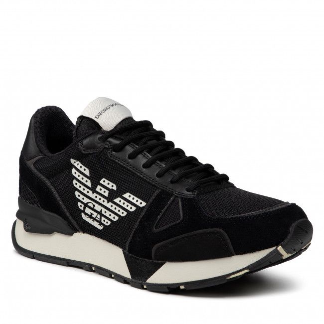 Sneakers EMPORIO ARMANI - X4X289 XM499 Q428 Blk/Blk/Blk/Gunmetal