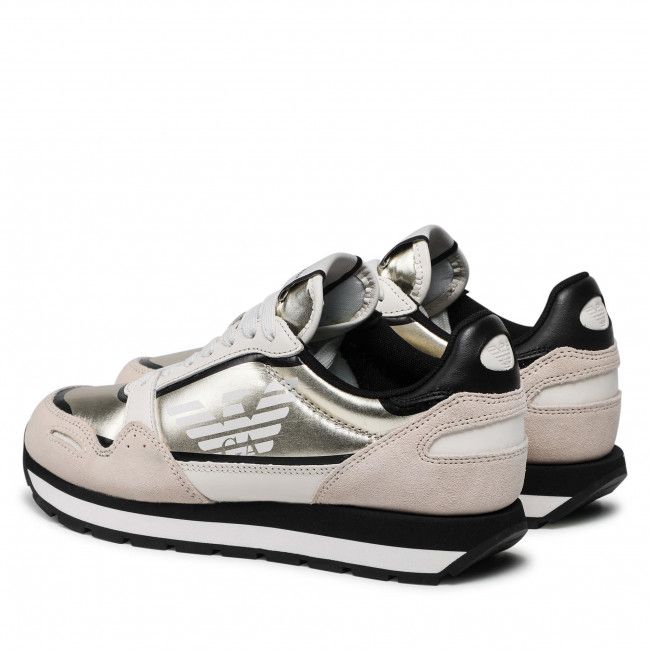 Sneakers EMPORIO ARMANI - X3X058 XN034 Q500 Farro/Plat/Warmw/Blk