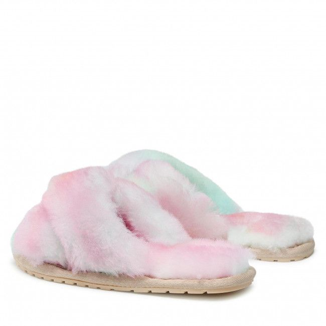 Pantofole EMU AUSTRALIA - Mayberry Tie Dye W12655 Fairy Floss