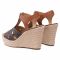 Espadrillas MICHAEL MICHAEL KORS - Berkley Wedge 40S1BRMS1B Brn/Acorn