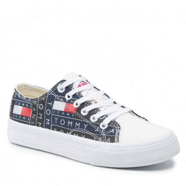 Scarpe sportive TOMMY JEANS - Print Sneaker EN0EN01498 Rwb 0GZ Scarpe sportive TOMMY JEANS - Print Sneaker EN0EN01498 Rwb 0GZ