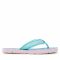 Infradito TOMMY JEANS - Tommy Webbing Flat Beach Sandal EN0EN01428 Light Chlorine Blue CSW