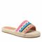 Espadrillas TOMMY JEANS - Colored Laces Flat Sandal EN0EN01438 Dusty Bronze KCG