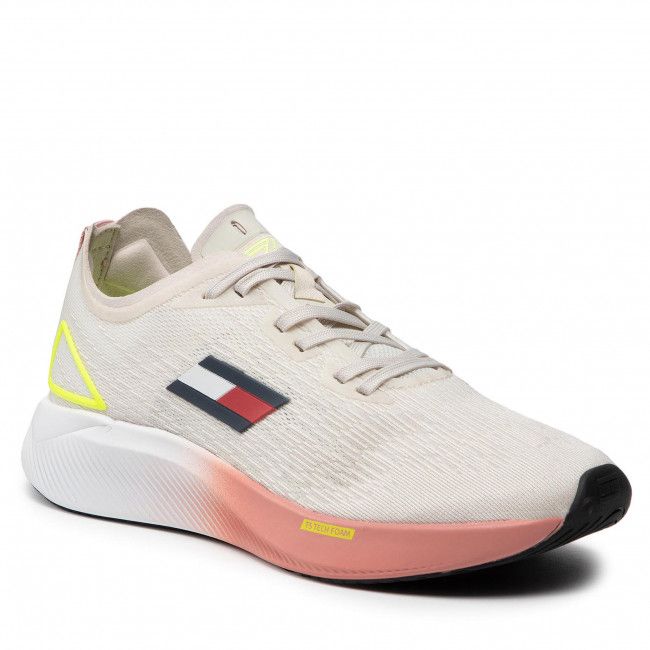 Sneakers TOMMY HILFIGER - Ts Elite 3 Woamn FC0FC00030 White Dove AF2