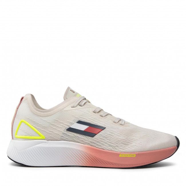 Sneakers TOMMY HILFIGER - Ts Elite 3 Woamn FC0FC00030 White Dove AF2