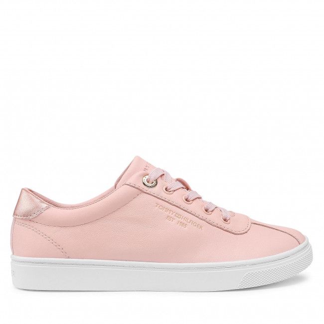 Sneakers TOMMY HILFIGER - Court Leather Sneaker FW0FW05795 Dusty Rose TL9