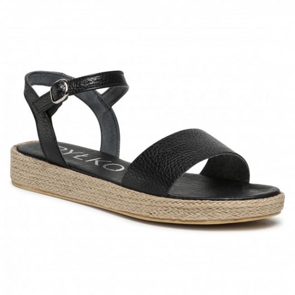 Espadrillas RYŁKO - 1IFF8_AZ Czarny UW9