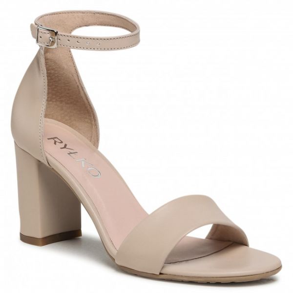 Sandali RYŁKO - 9HD86 Beżowy MR4