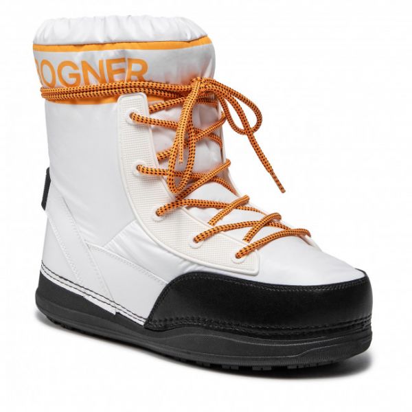 Stivali da neve BOGNER - La Plagne 1 B 32145-114 White/Mango 149 Stivali da neve BOGNER - La Plagne 1 B 32145-114 White/Mango 149
