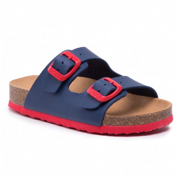 Ciabatte Scholl - Air Bag Kid F29641 2311 270 Navy Blue/Red Ciabatte Scholl - Air Bag Kid F29641 2311 270 Navy Blue/Red