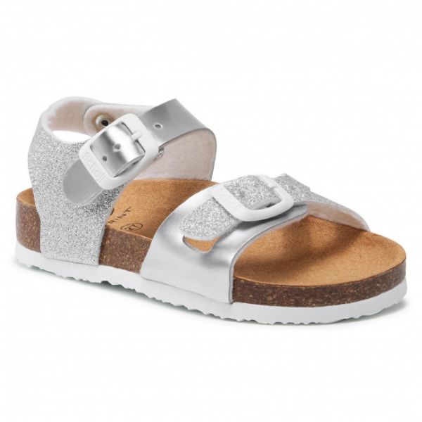 Sandali Scholl - Smyley Kid F29644 1057 210 Silver Sandali Scholl - Smyley Kid F29644 1057 210 Silver