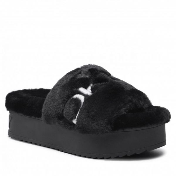 Pantofole DKNY - Palz K2123165 Black/White 005