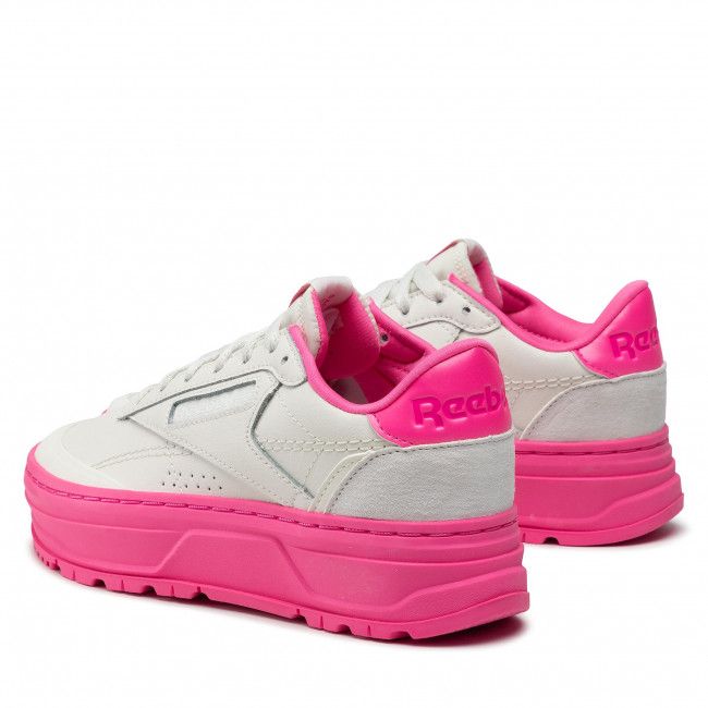 Scarpe Reebok - Club C Double Geo GW5437 Chalk/Chalk/Atopnk