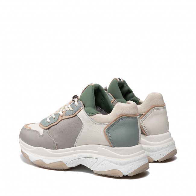 Sneakers BRONX - 66412-Ca O.White/Sage Green/Grey 3559